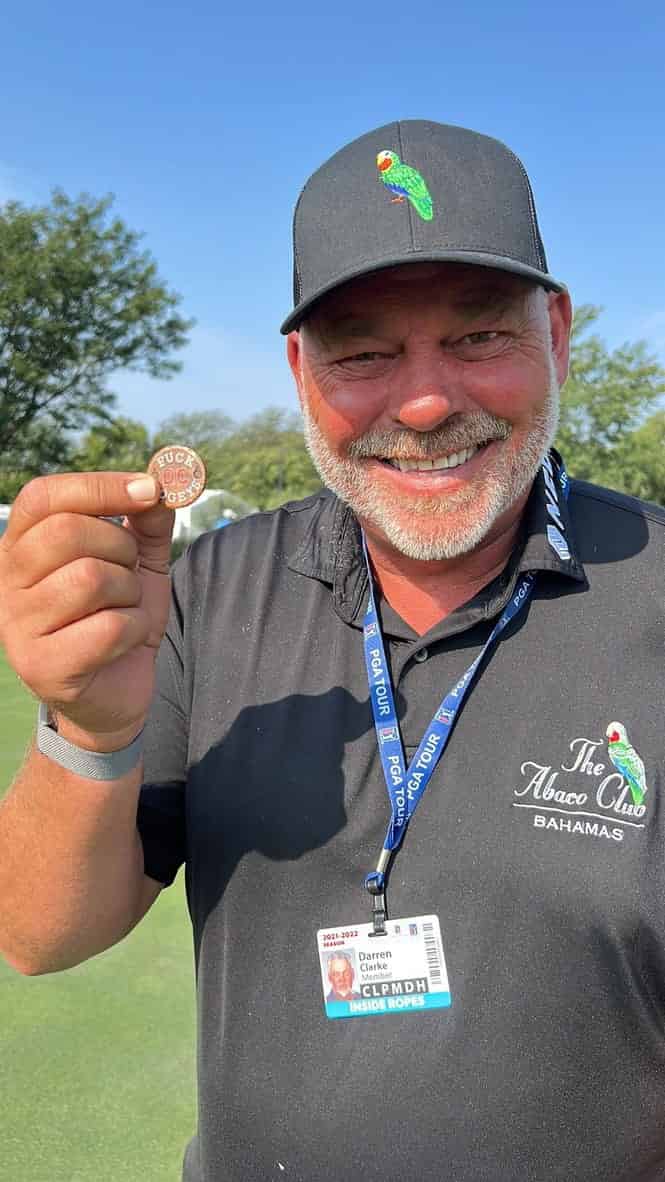 Darren Clarke marker 1