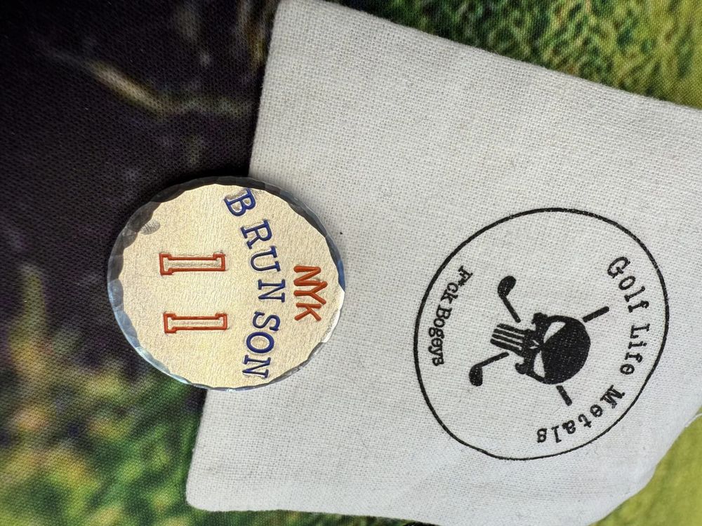Knicks Golf Ball marker 6