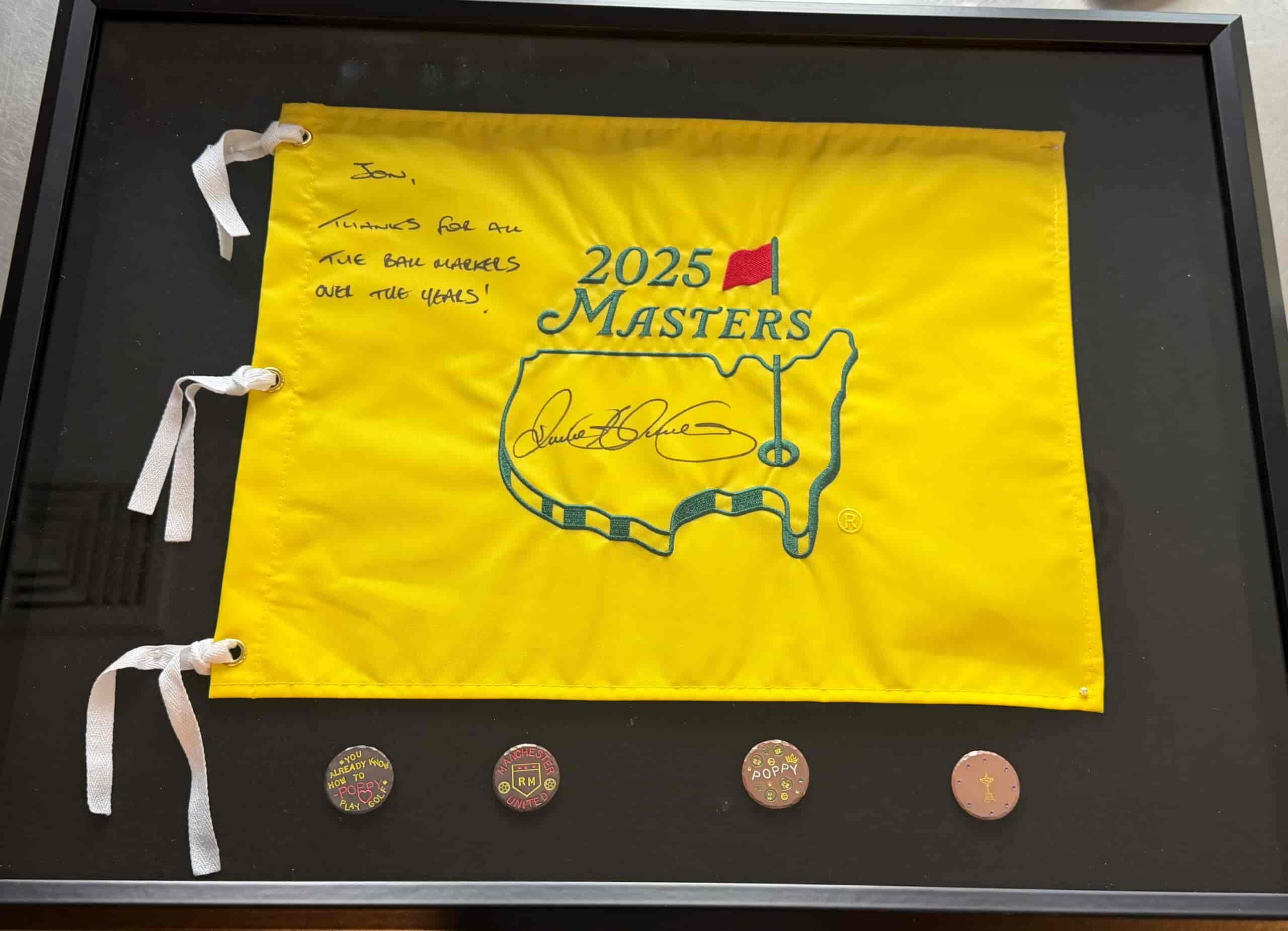 Rory McIlroy marker 8