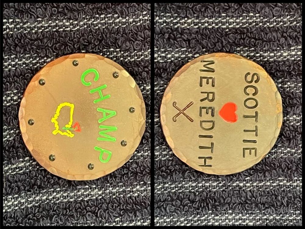 Scottie Scheffler marker 2