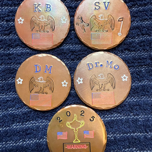 US Ryder Cup Team marker 5