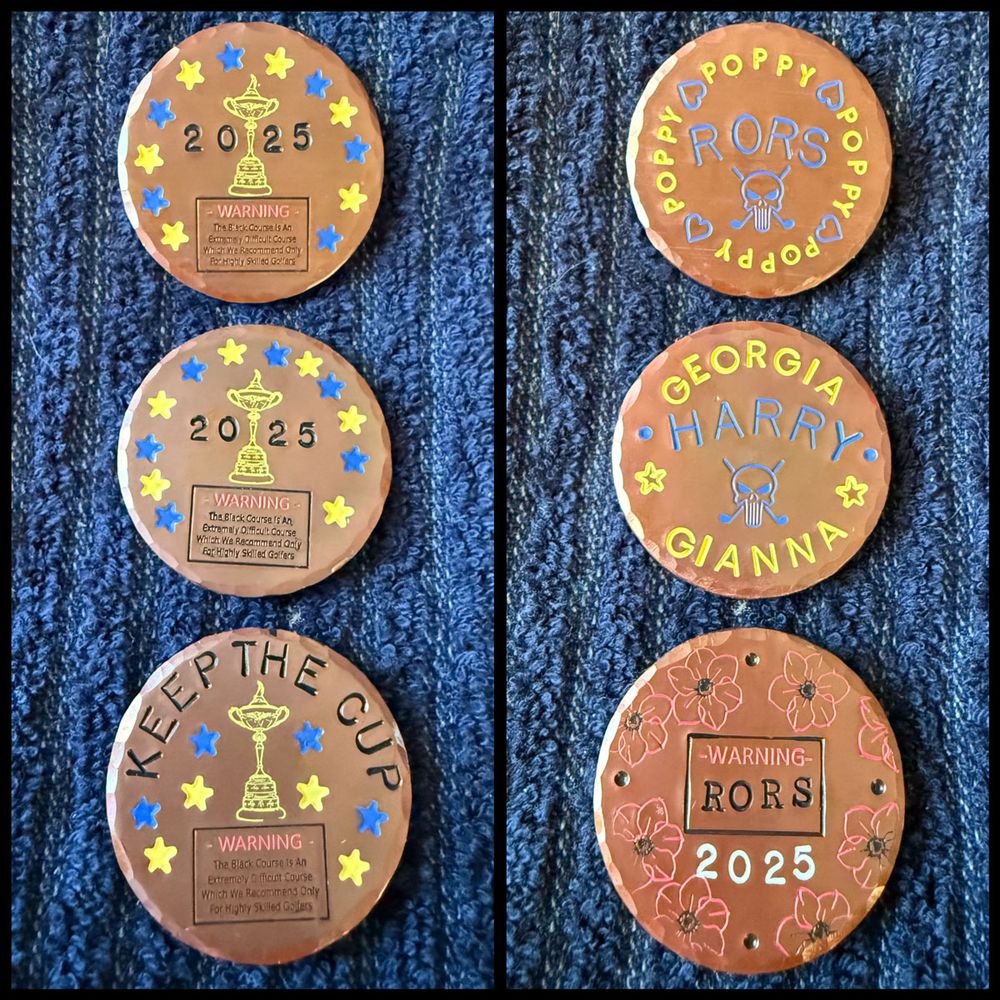 US Ryder Cup Team marker 9