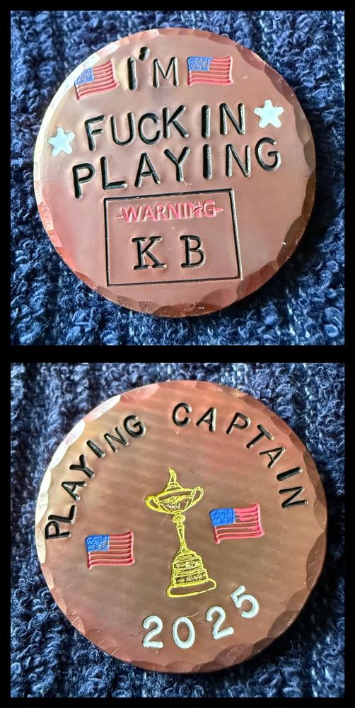 US Ryder Cup Team marker 12