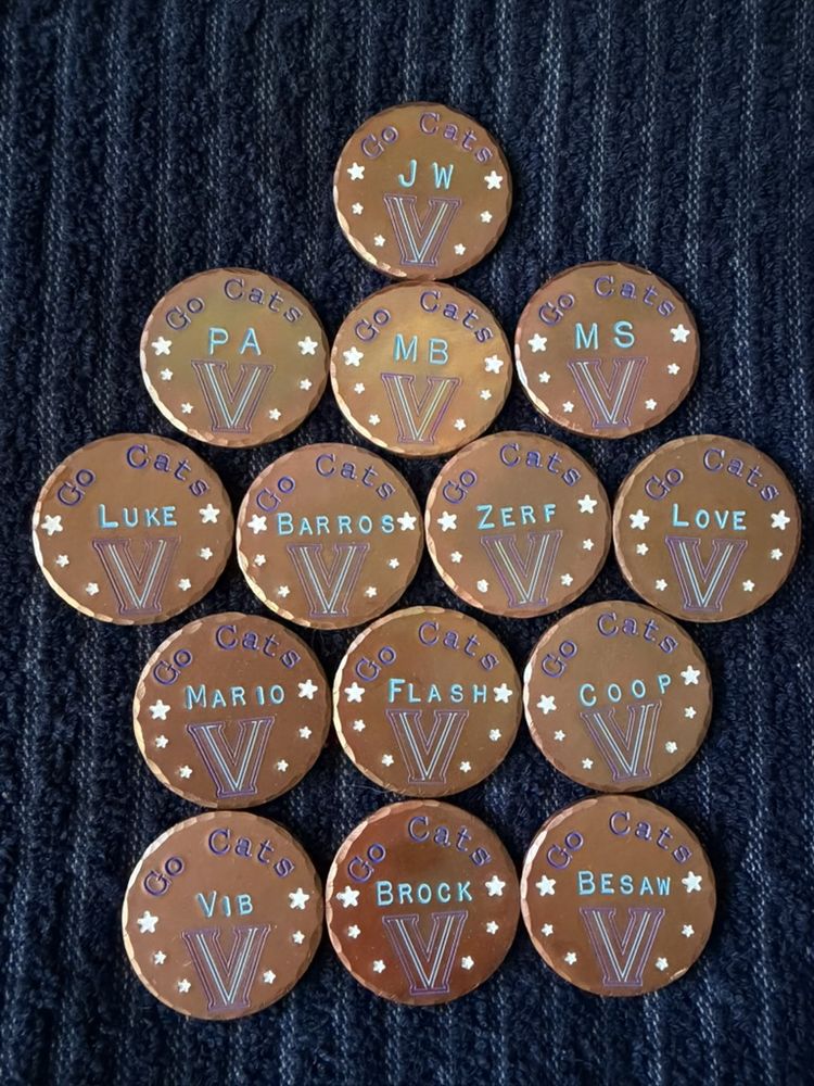 Villanova Golf Team marker 3