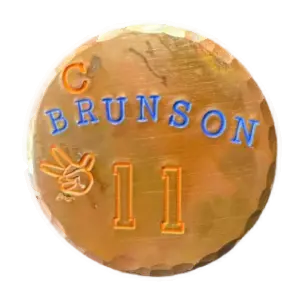Brunson #11 — Custom Golf Ball Marker