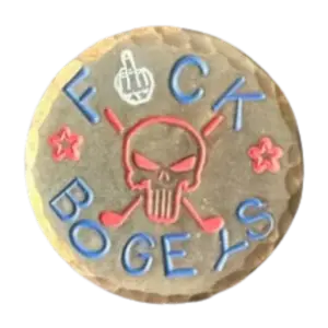 F*ck Bogeys — Custom Golf Ball Marker