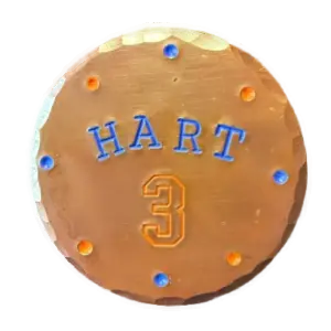 Hart #3 — Custom Golf Ball Marker