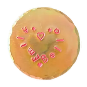 I Love Bel — Custom Golf Ball Marker
