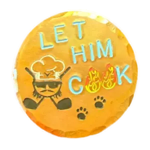 Let Him Cook — Custom Golf Ball Marker