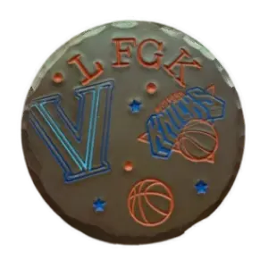 LFGK Dark — Custom Golf Ball Marker