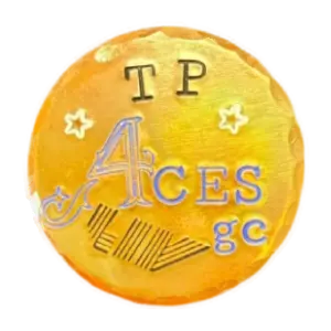 TP Aces GC — Custom Golf Ball Marker